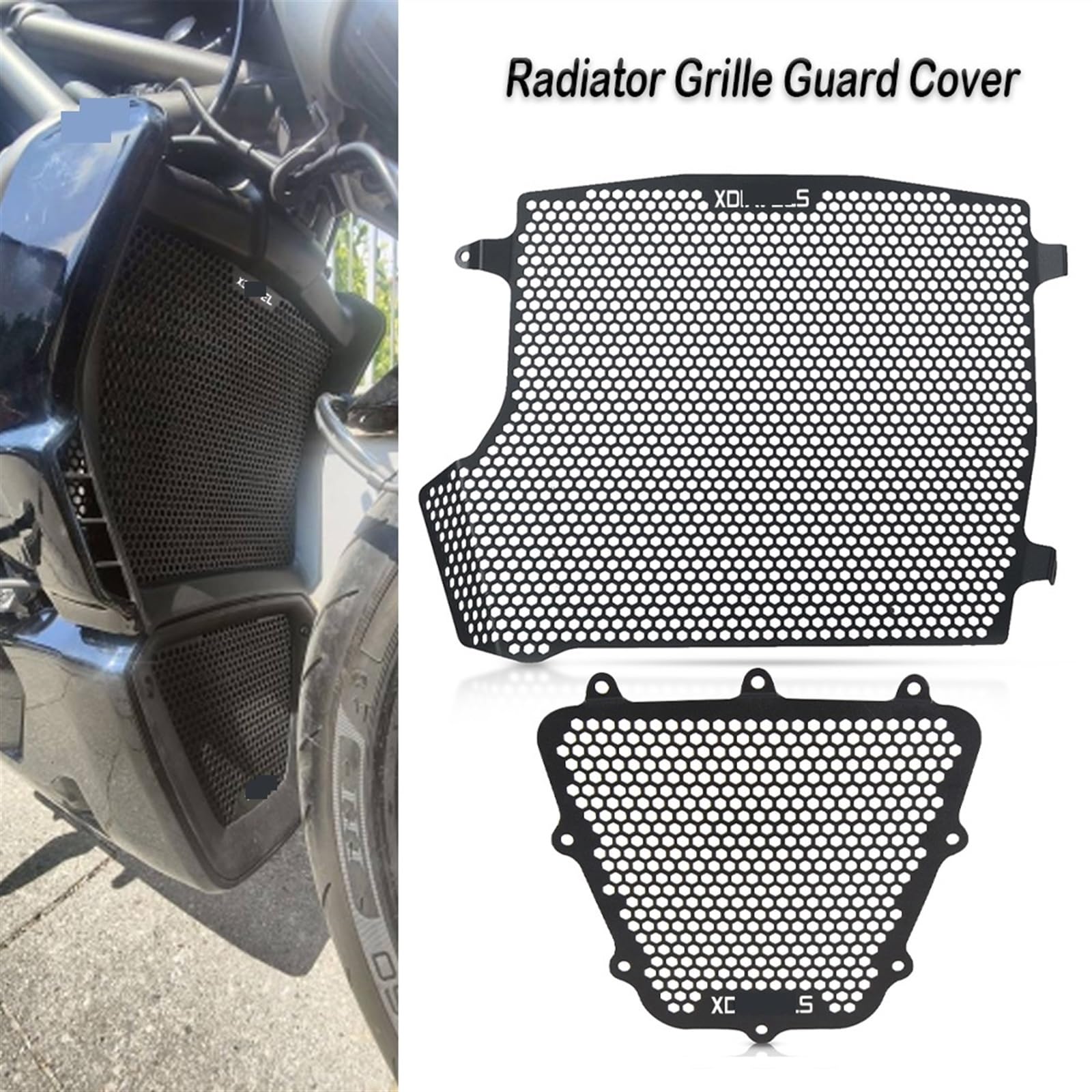 Moto Copri Radiatore Griglia Per Ducati Per XDiavel S 2016 2017 2018 2019 2020 2021 2022 2023 Moto Griglia Del Radiatore Protezione Della Copertura E Radiatore Olio Guard(1)