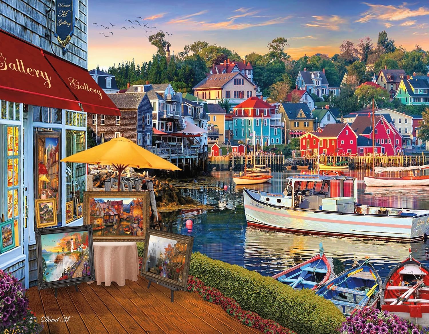 Ceaco4 in 1 Multipack - David Maclean - (4) 500 Piece Jigsaw Puzzle