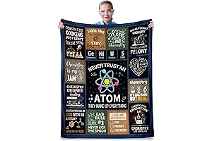Science Blanket: The Chemistry Enthusiast's Cozy Companion