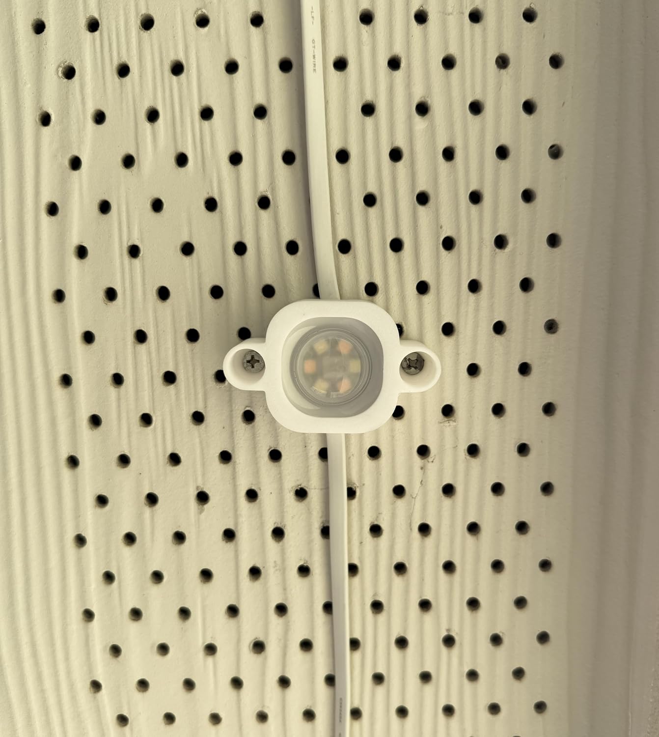 FLUSH MOUNT Mounting Bracket Compatible with Govee PRO Model H706A/B/C Outdoor Light Mount | Outdoor Home Lighting Brackets | Light Mount Bracket for PRO | Underglow (180pk, Tan)