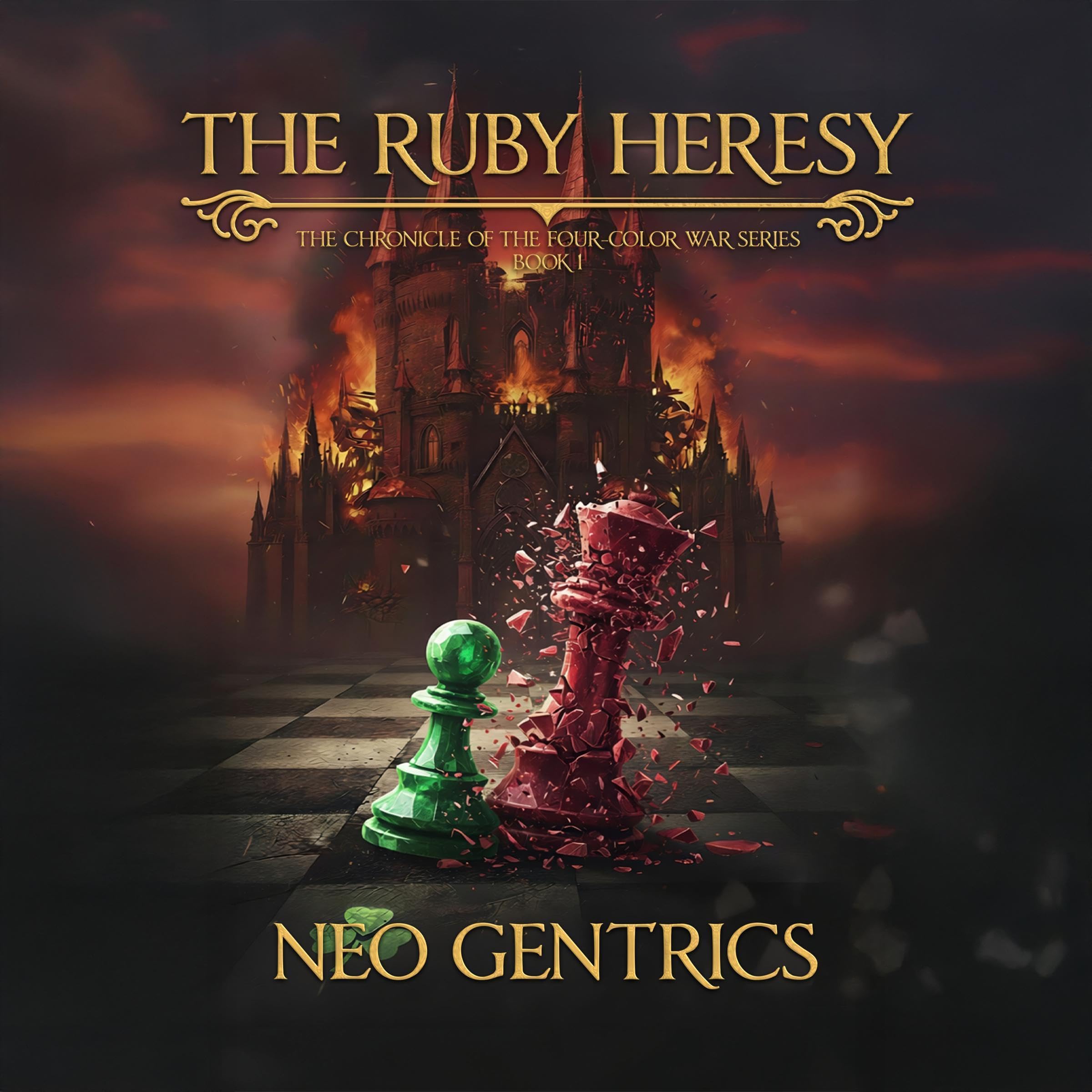 Cover art for The Ruby Heresy