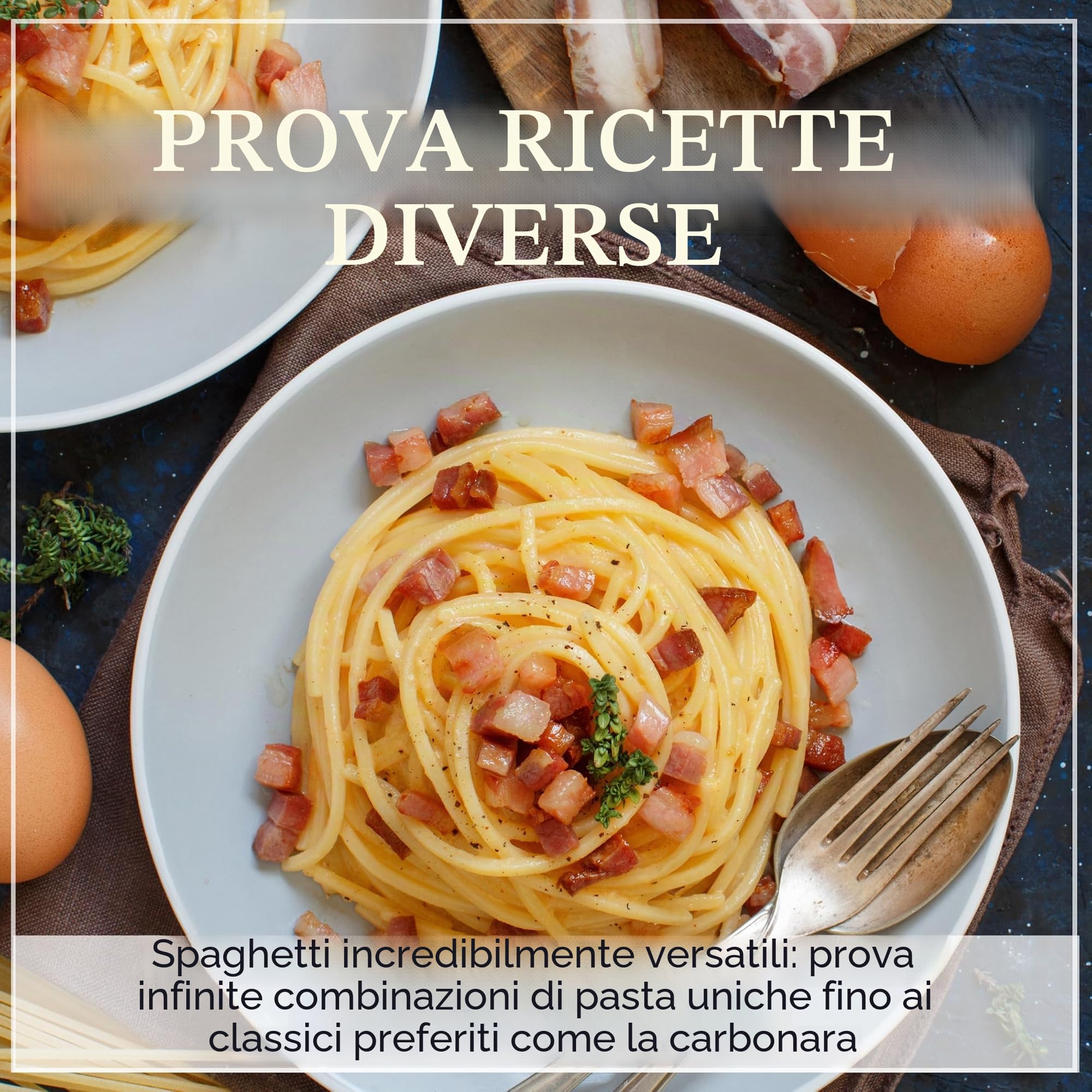 Divella Pasta per spaghetti n. 8, 16 once (confezione da 20) - Autentica pasta italiana fatta con semola di grano duro, consistenza perfetta "Al Dente" per ogni piatto