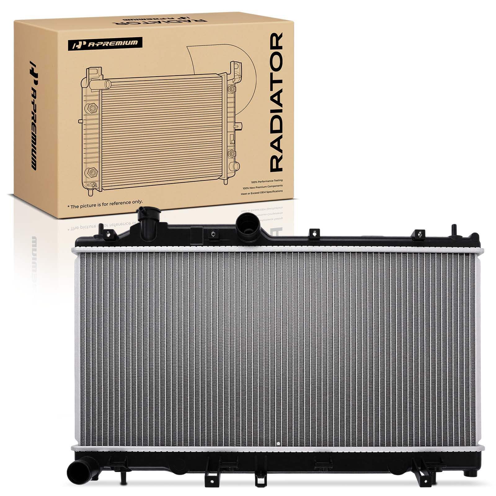 Photo 1 of A-Premium Engine Coolant Radiator Assembly Compatible with Subaru Outback 2010-2014 H4 2.5L, Legacy 2010-2014 H4 2.5L, WRX 2015-2021 H4 2.0L