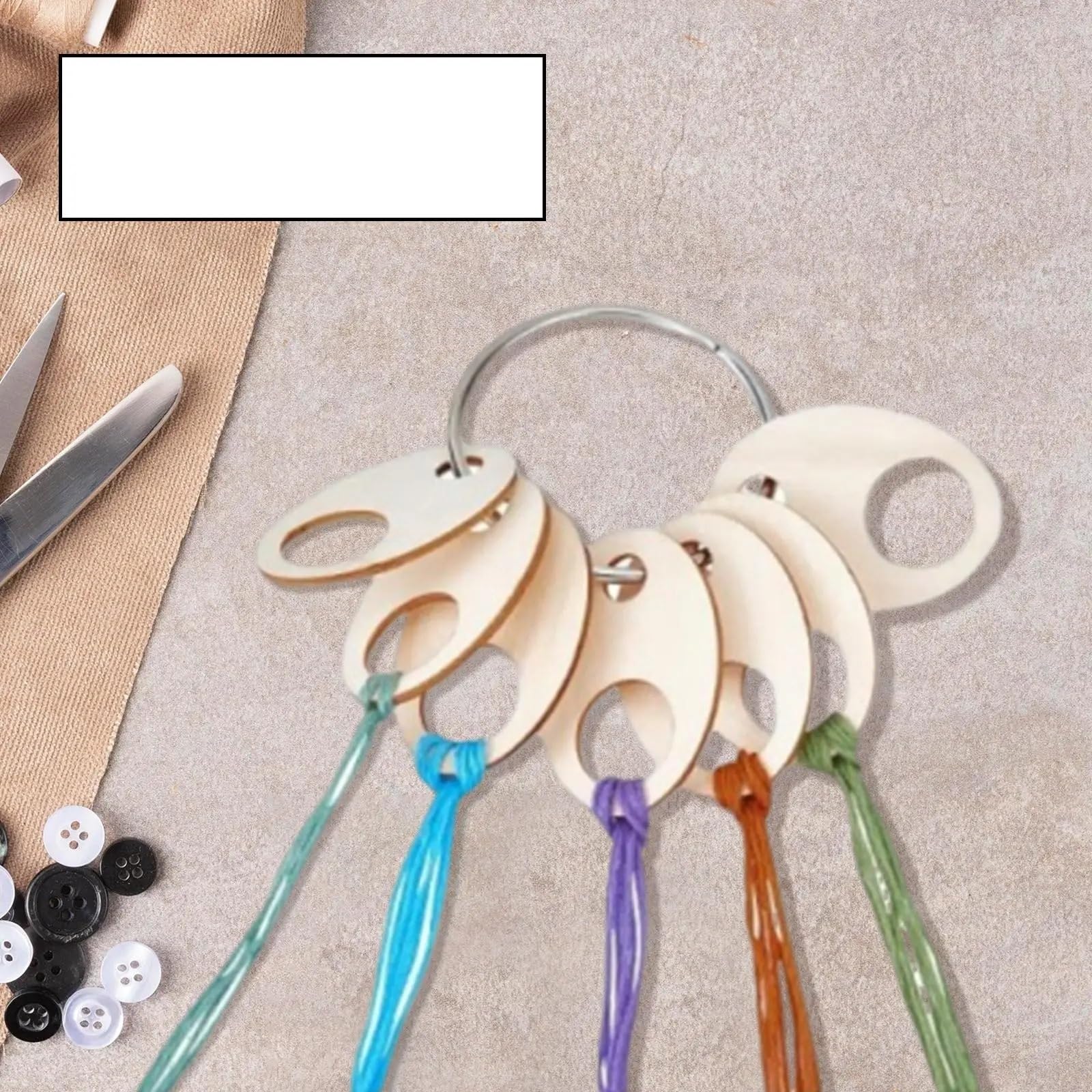 Akcesoria do haftu krzyżykowe go 500x Organizer na krople z nici drewnianych Wielofunkcyjny przenośny krople szpulki do domu DIY Projekty rękodzieła krawieckiego Początkujący entuzjaści