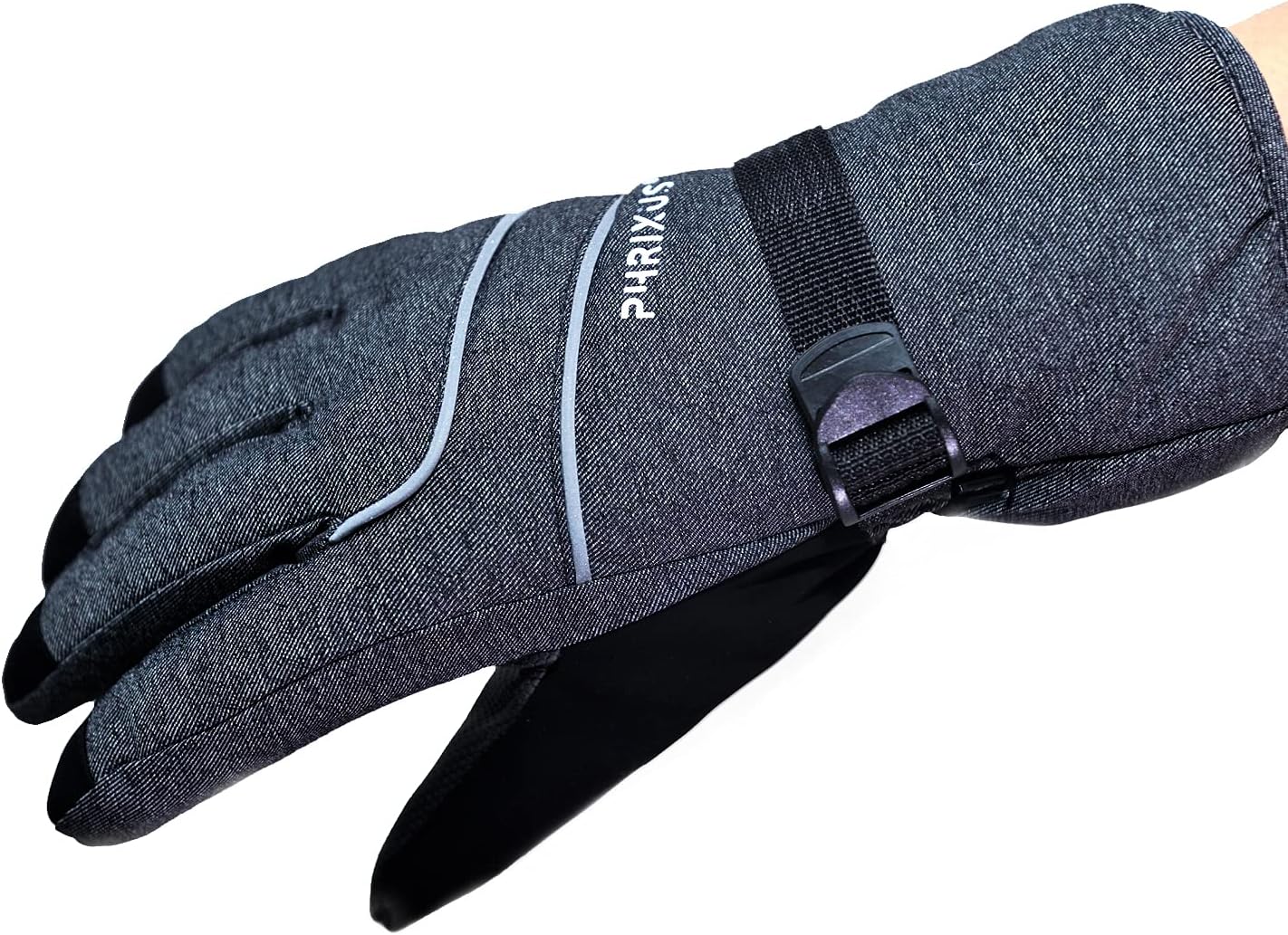 PHRIXUS Mens & Womens Ski Gloves Waterproof Winter Warm 3M Thinsulate Skiing & Snow Gloves Snowboard Snowmobile Gloves Winter Cold Weather Windproof Gloves : Clothing, Shoes & Jewelry