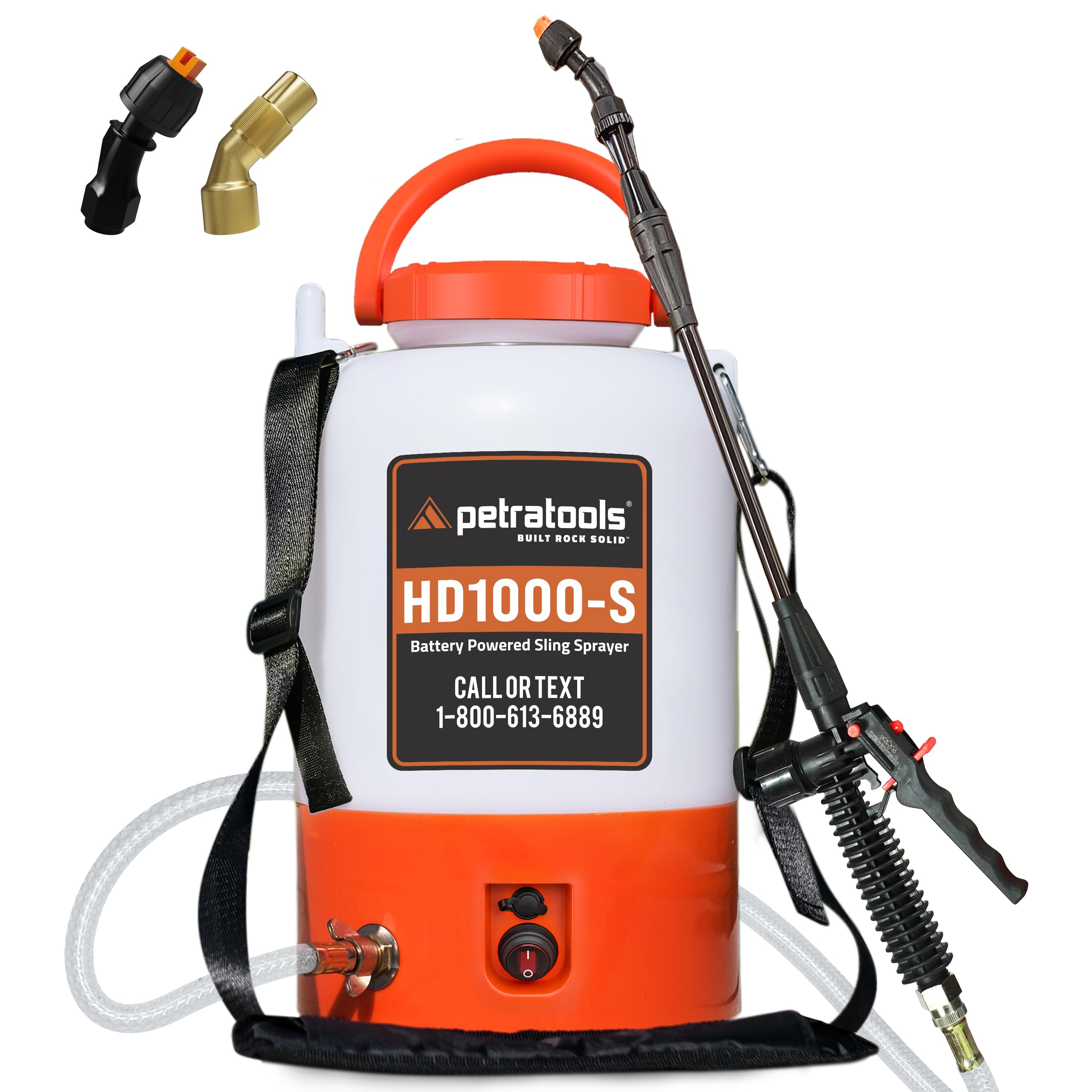 PetraTools Battery Powered Sprayer 1 Gallon