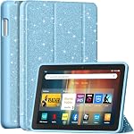 Amazon Fire HD 8 & 8 Plus All-New Tablet Cover (12th/10th Generation, 2024/2022/2020), Lainergie Smart Cover with Soft TPU Back and Samsung Lenovo iPad Incompatible Auto Wake/Sleep, Black