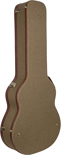 Miniatura 24 de Crossrock Estuche rígido de madera para guitarras eléctricas Les Paul con correas de hombro extraíbles-Tweed (CRW700LTW)
