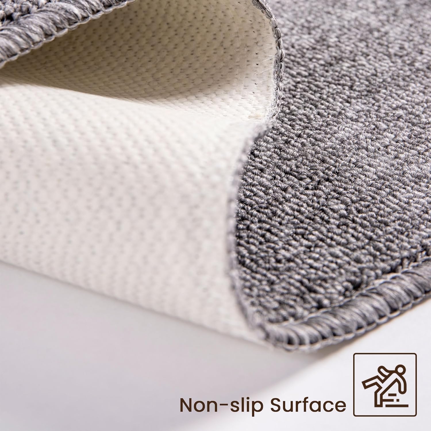 SussexHome Carpet Stair Treads for Wooden Steps - Indoor Staircase Step Treads with Thick Carpet - Self Adhesive Safety Treads to Prevent Slipping - Pet & Kid-Friendly - 15-Pack