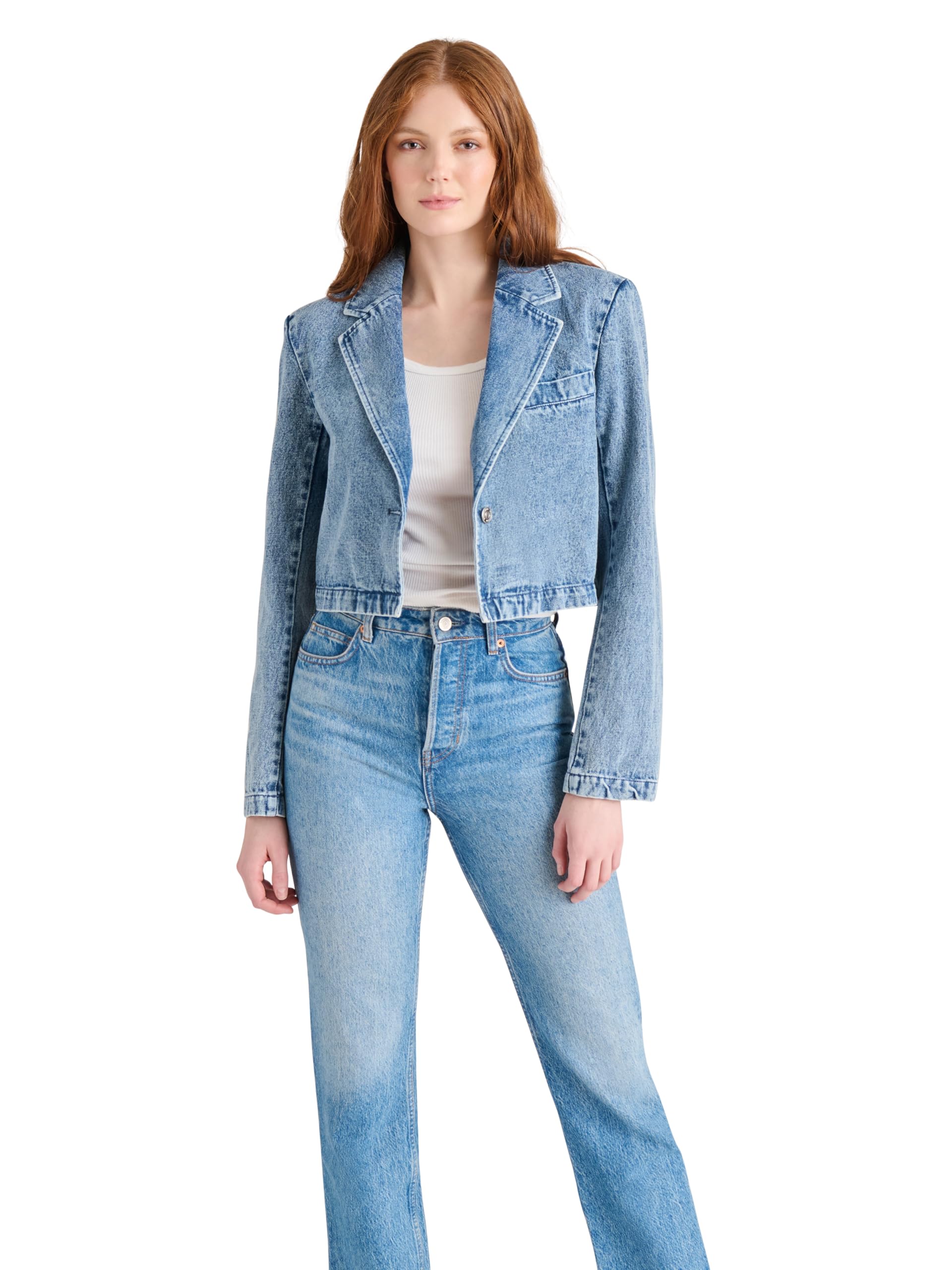 Steve Madden Womens Tarin Blazer