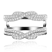 Algopix Similar Product 12 - Uloveido Platinum Plated Infinity Love