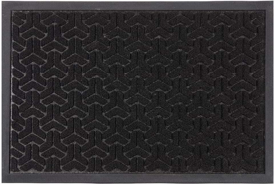 Kapazi, Tapete Capacho Waterkap Residencial 40Cm X 60Cm Grafite