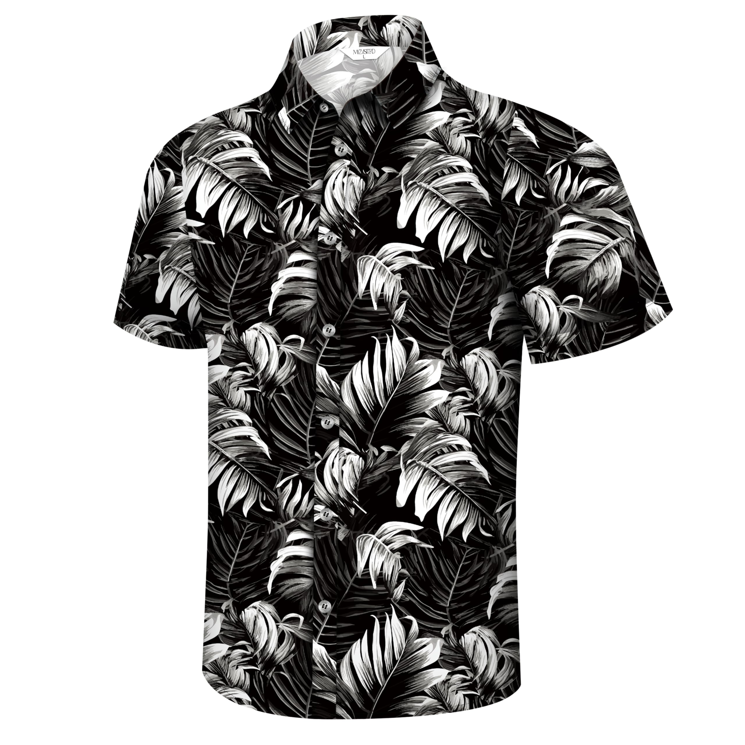 Hawaiian Shirt for Men Beach Shirts Button Down Short Sleeve Tropical Tops Vacation Aloha Outfits Island Clothes Summer