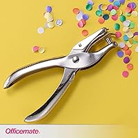 Vista 5 de Officemate 1- Hole Punch, 5 Sheet Capacity, Silver (90091)
