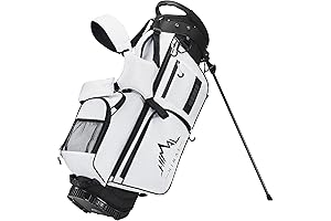 Golf Stand Bag with 7 Way Top Dividers, Golf Bags for Men Women
