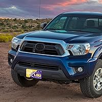 Vista 5 de NCAA etiqueta de metal para auto, negro