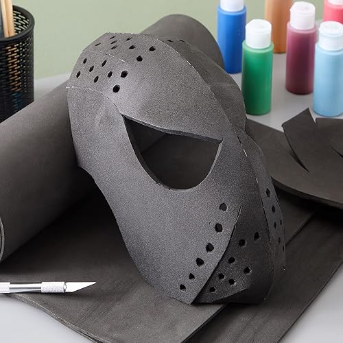 Miniatura 2 de Paquete de 2 rollos de espuma EVA, hojas de espuma de alta densidad de 13.7 x 39 pulgadas de grosor de 0.118 in de grosor para suministros de arte y