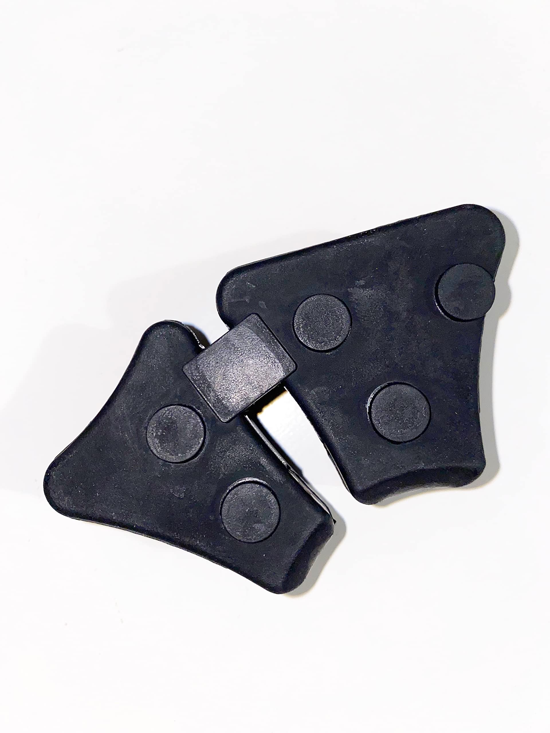 Parastrappi Compatibile con Yamaha XT 660 Z Tenere, XT 660 x, XT550, XT600, XTZ600, MT 03 660, MT03, Virago 250 SET DI 4 PEZZI