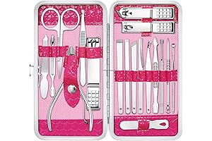 Botefei 18-Piece Professional Manicure Set: The Ultimate Gift for Impeccable Hands and Feet