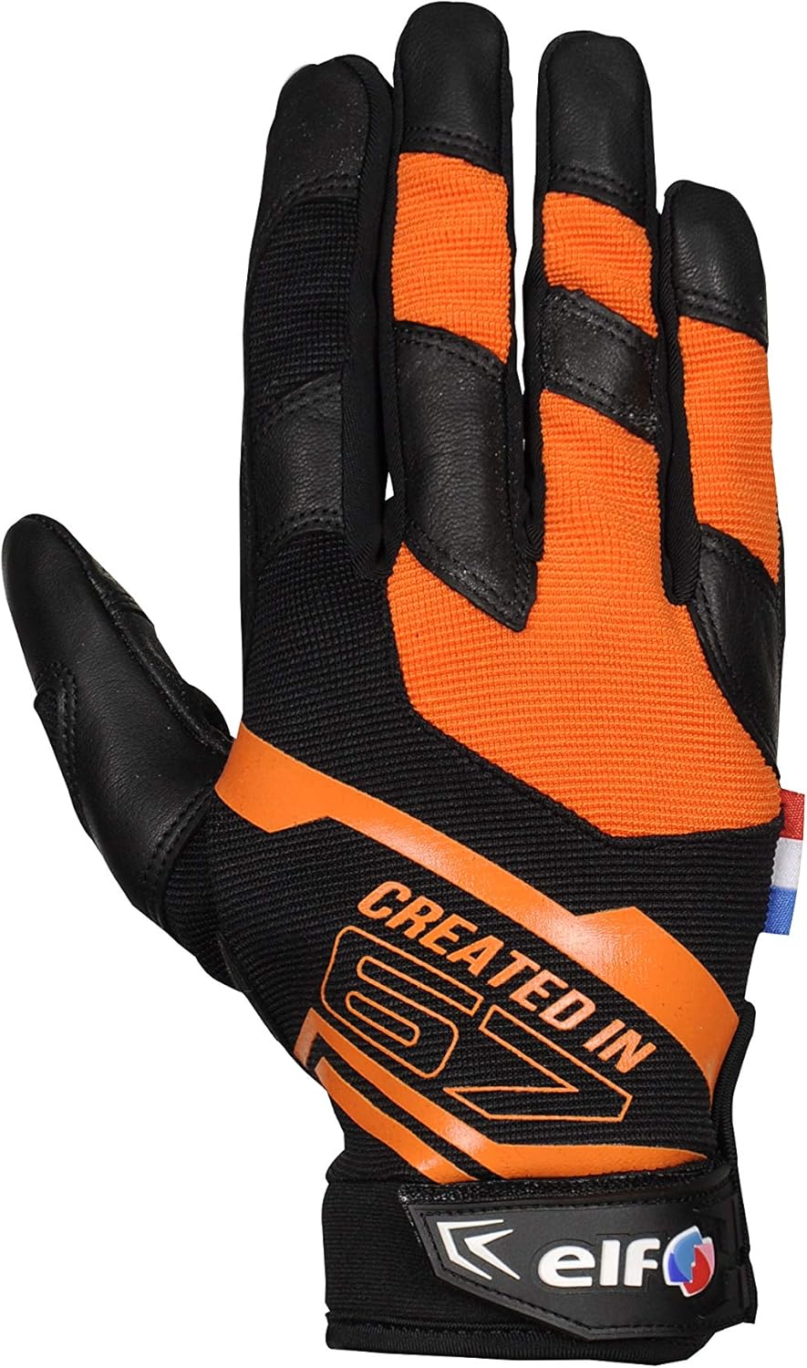 [エルフ] バイク_グローブ_デュラブルグローブ_オレンジ_LLサイズ_EG-A509