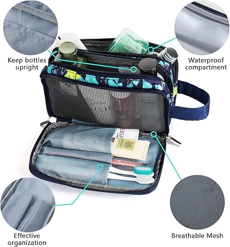 Miniatura 3 de Vipdeal Neceser infantil para niñas y niños, Tiburón-azul marino