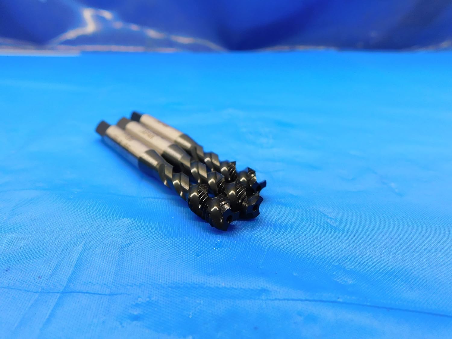 3 PCS YMW 1/4 28 NF GH4 HSSE Oxide Coated Bottoming TAP 3 Spiral Flute .25 Tool - DW20132BW2