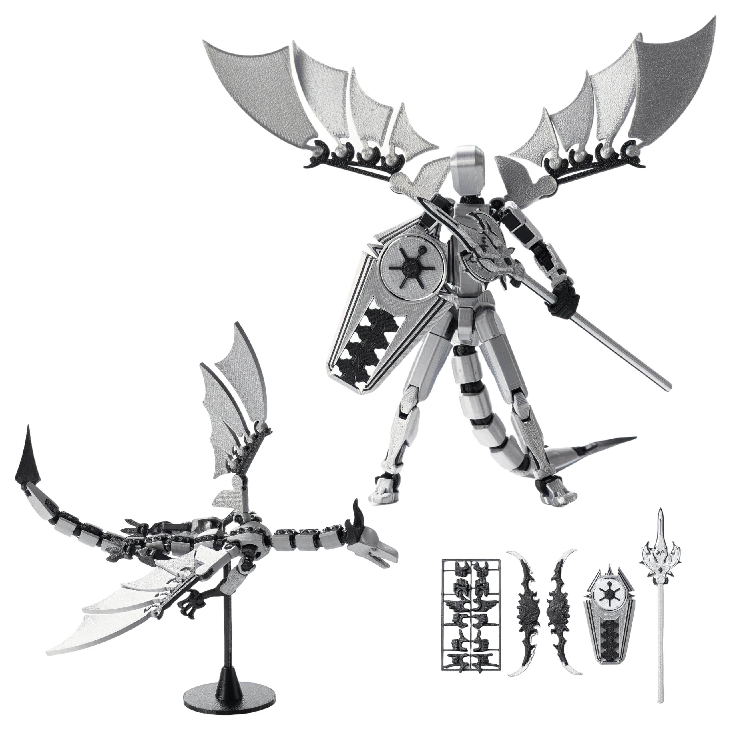 Amazon.com: T13 Figure Set & Titan 13 Toys 2 Pack（3d Printed
