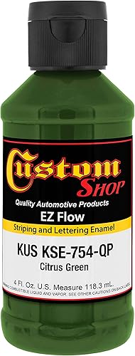 Miniatura 6 de Custom Shop KSE757-QP Triple Black - Pintura esmaltada EZ Flow a rayas y letras  4 onzas