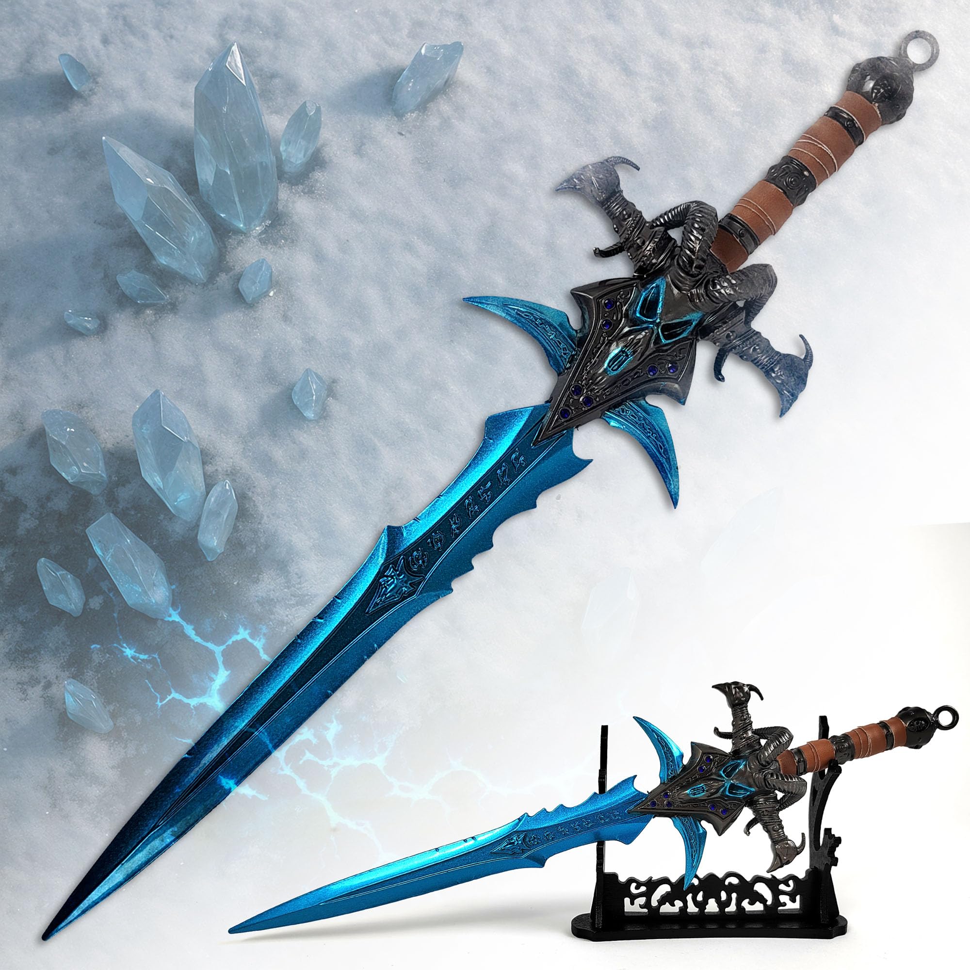 World of Warcraft Frostmourne Deluxe 30 cm Brieföffner Schwertform Basis Accessoire