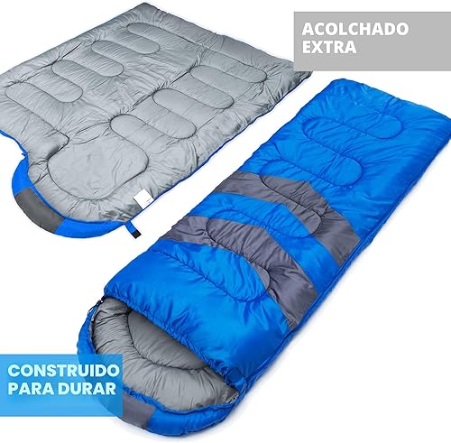 Miniatura 3 de MalloMe Sleeping Bags for Adults Cold Weather & Warm - Backpacking Camping Sleeping Bag for Kids 10-12, Girls, Boys - Lightweight Compact Camping