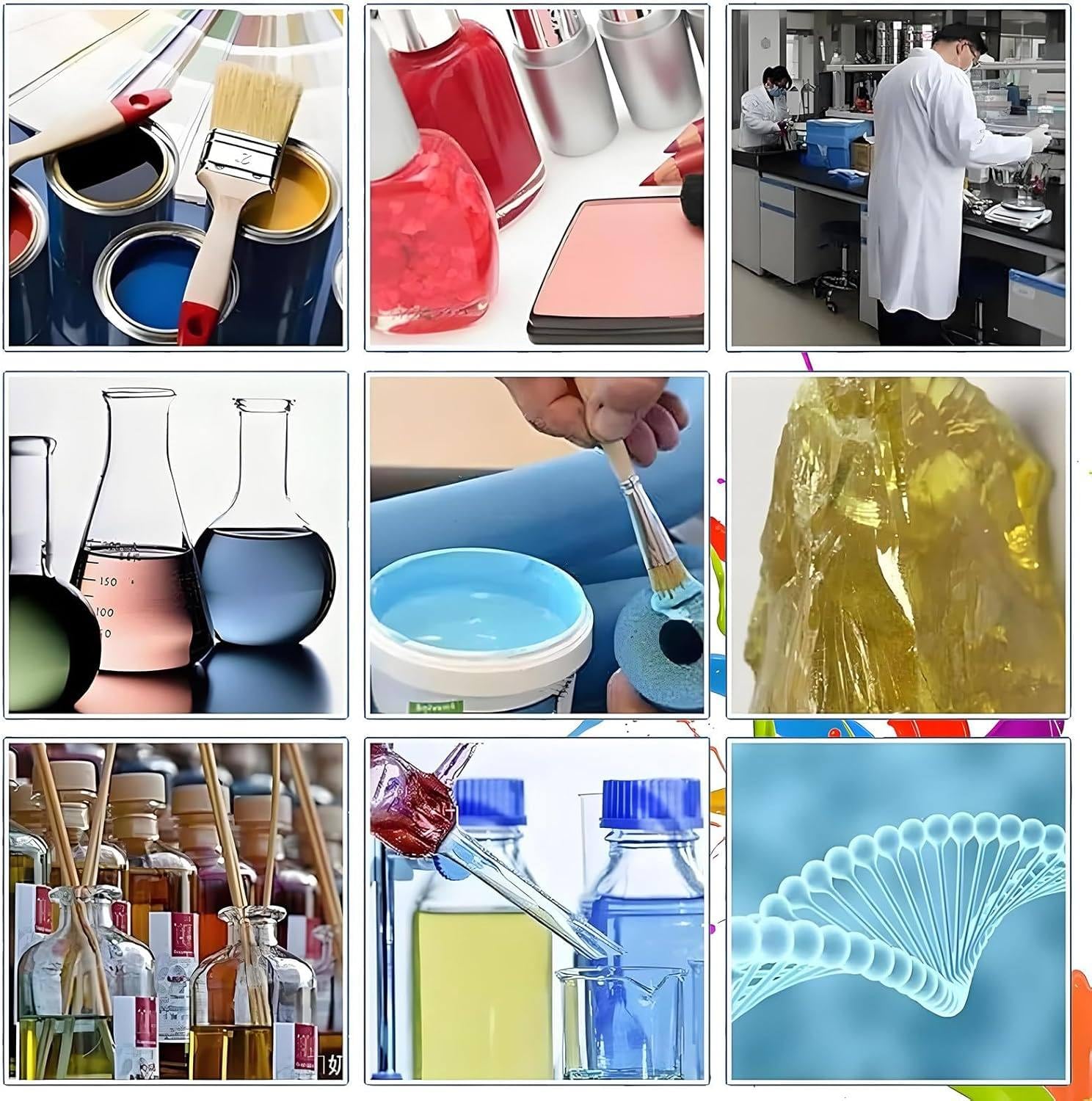 Luftbetriebener Farbschüttler, 1–5 l Fassungsvermögen, Mischer, Schüttelmaschine, 15 Min./Eimer, 0–500 U/min, zum Mischen von Farben und Aquarellfarben