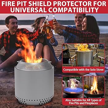 Amazon.com: Spark Shield for Solo Stove Yukon - Stainless