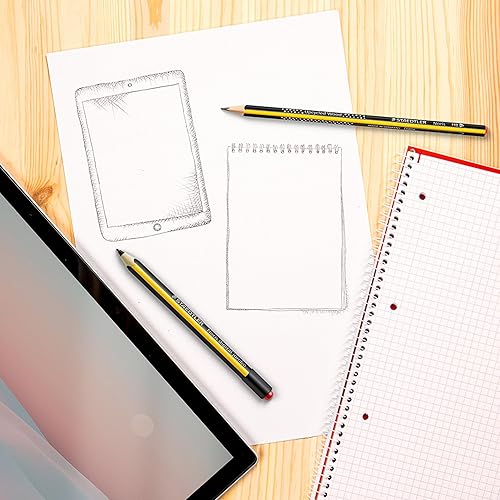 Miniatura 8 de STAEDTLER Noris Digital Classic EMR Stylus, punta de 0.028 in, 4096 niveles de presión, sin carga, color amarillo