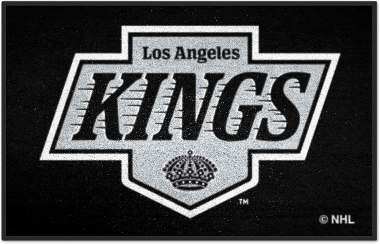 FANMATS 10645 Los Angeles Kings Starter Mat Accent Rug - 19in. x 30in. | Sports Fan Home Decor Rug and Tailgating Mat