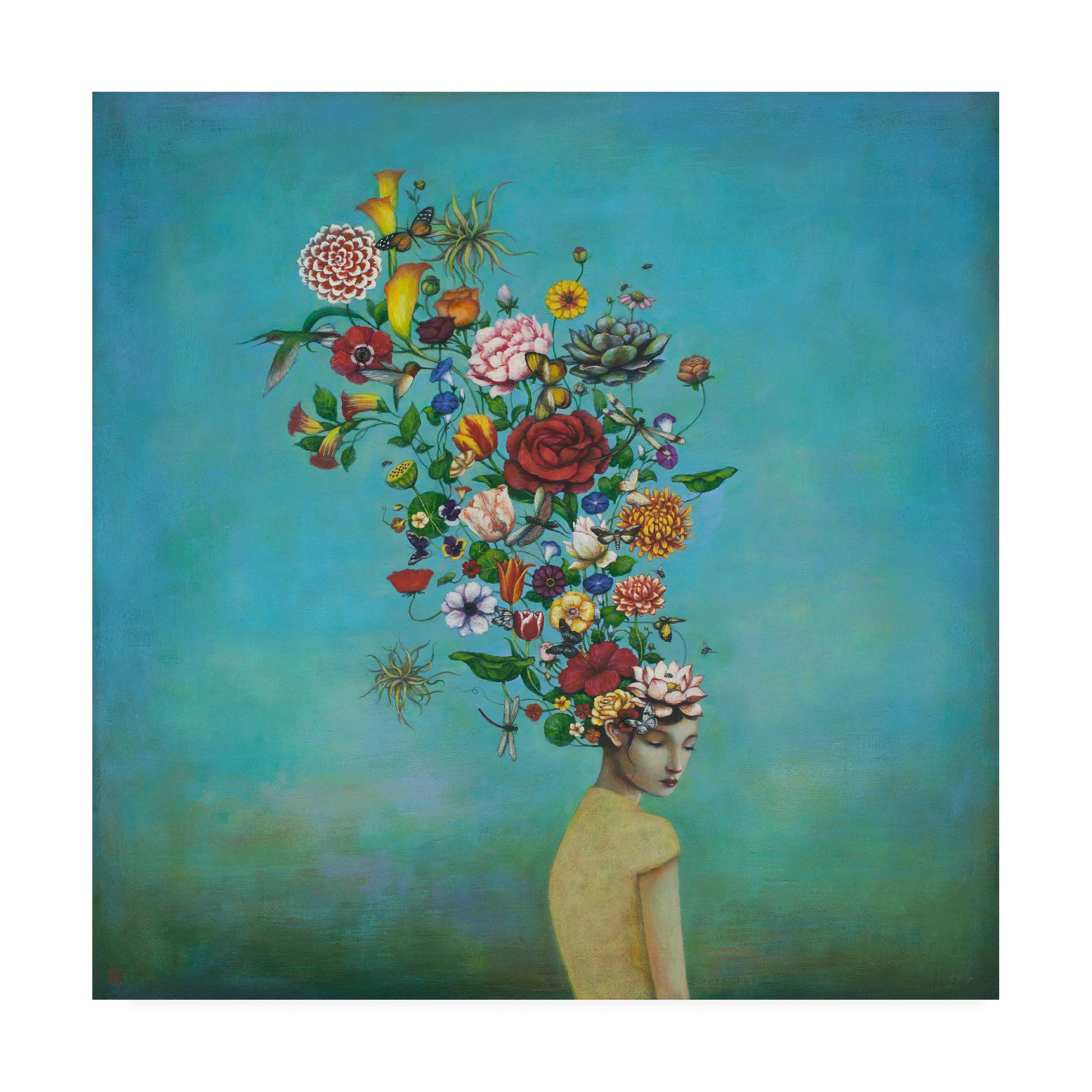 Amazon.com: Trademark Fine Art: Image Conscious