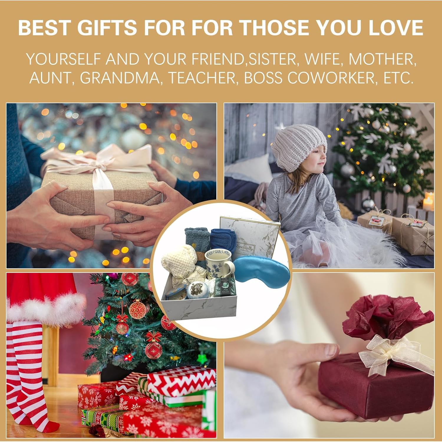 Spa Gift Baskets for Women,Luxury Self Care Gifts for Mom,Get Well Soon Gifts for Friend,Thank You Relaxing Box Gifts for Women 20th,30th,40th,50th,60th 70th 75th Birthday,Anniversary - Image 7