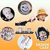 Button Press Interchangeable Size Round Button Punch DIY 32mm (1 1/4) Button Maker Set with 500 Button Pieces + Metal Cutter for All Button Lovers
