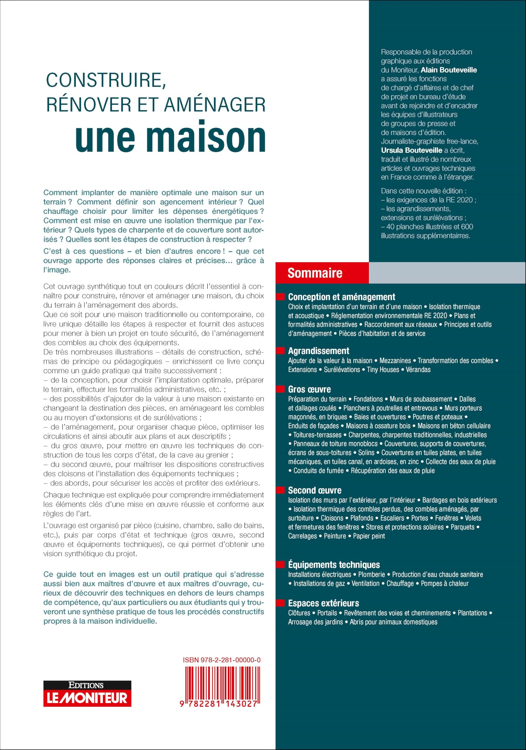 Construire, rénover et aménager une maison: Toutes les techniques de construction en images