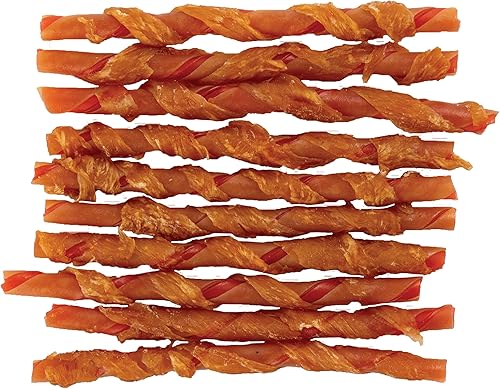 Miniatura 3 de Smartbones Twists Wrapped with Chicken Made with Real Water Buffalo, 30 unidades, masticables sin piel cruda para perros, 7.40 onzas (paquete de 1)