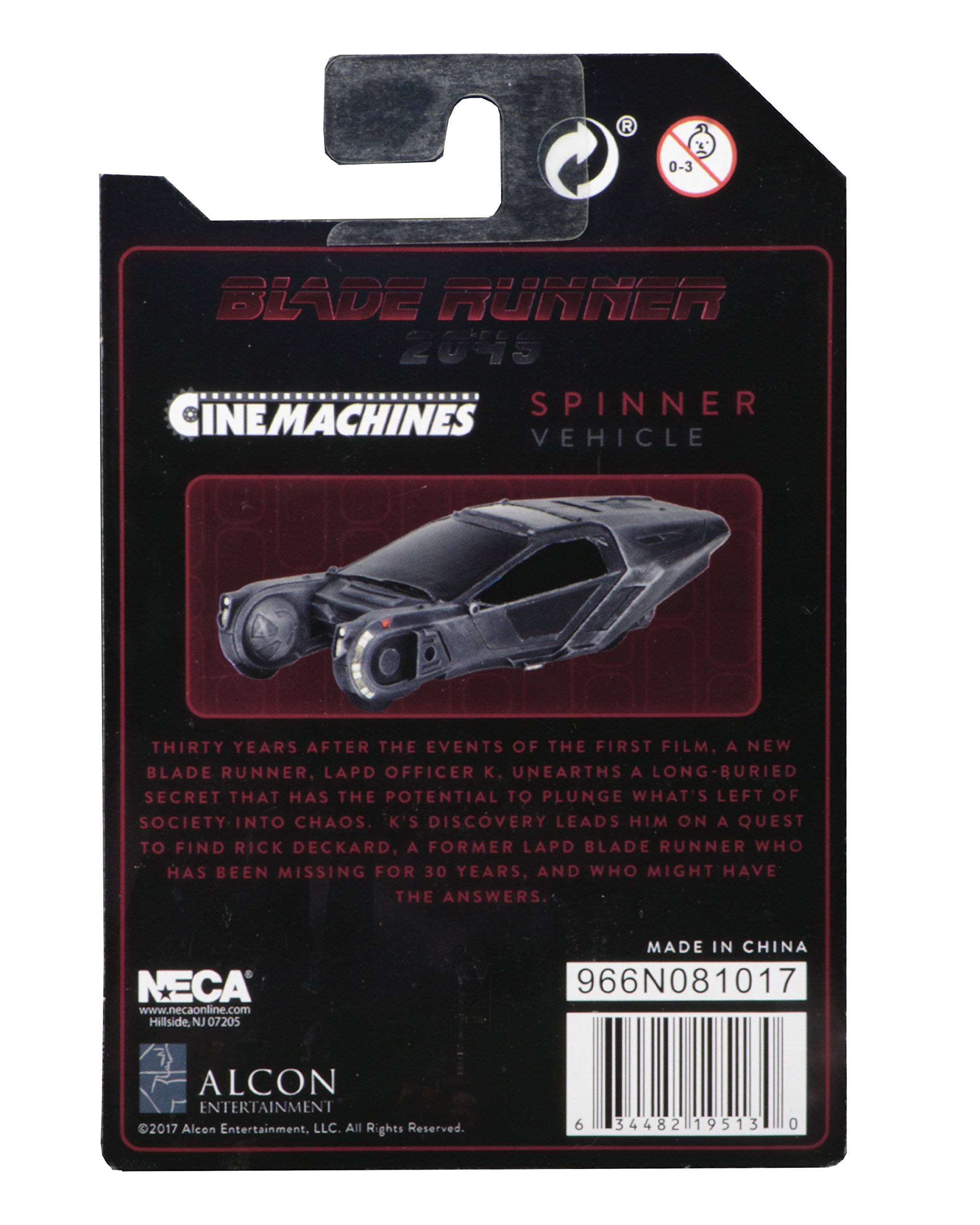 Amazon.co.jp: ネカ ブレードランナー 2049 シネマシンズ 3インチ ダイ