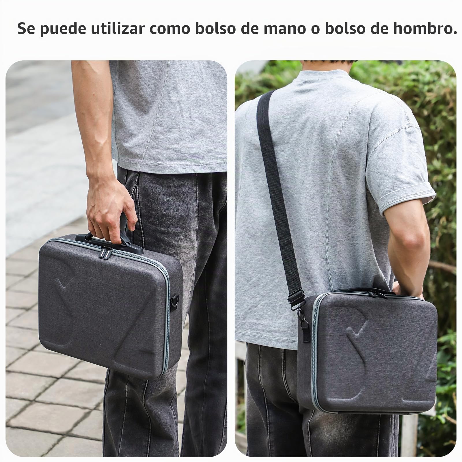 Bolsa de Almacenamiento Rígida para dji Neo 2 Motion Fly More Combo Funda de Transporte para dji Goggles N3 Funda Caja Protectora Anticaídas y Antirrayaduras con Correa para el Hombro