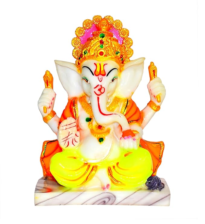 Buy SPLICE Ganesha Ji Idol for Pooja Room Home Décor Ganesh Ji Statue
