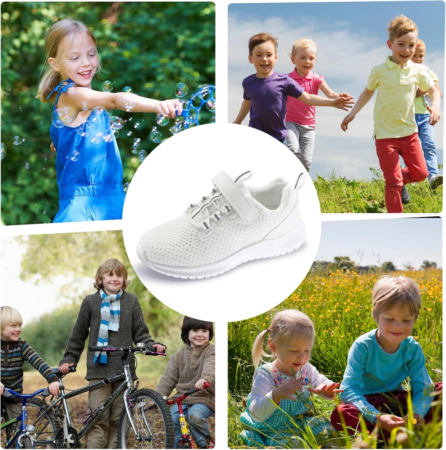 RUNSIDE Kids Shoes, Boys Girls Sneakers Lightweight Athletic Walking/Running Tennis Shoes(Toddler/Little Kid/Big Kid) - Image 9