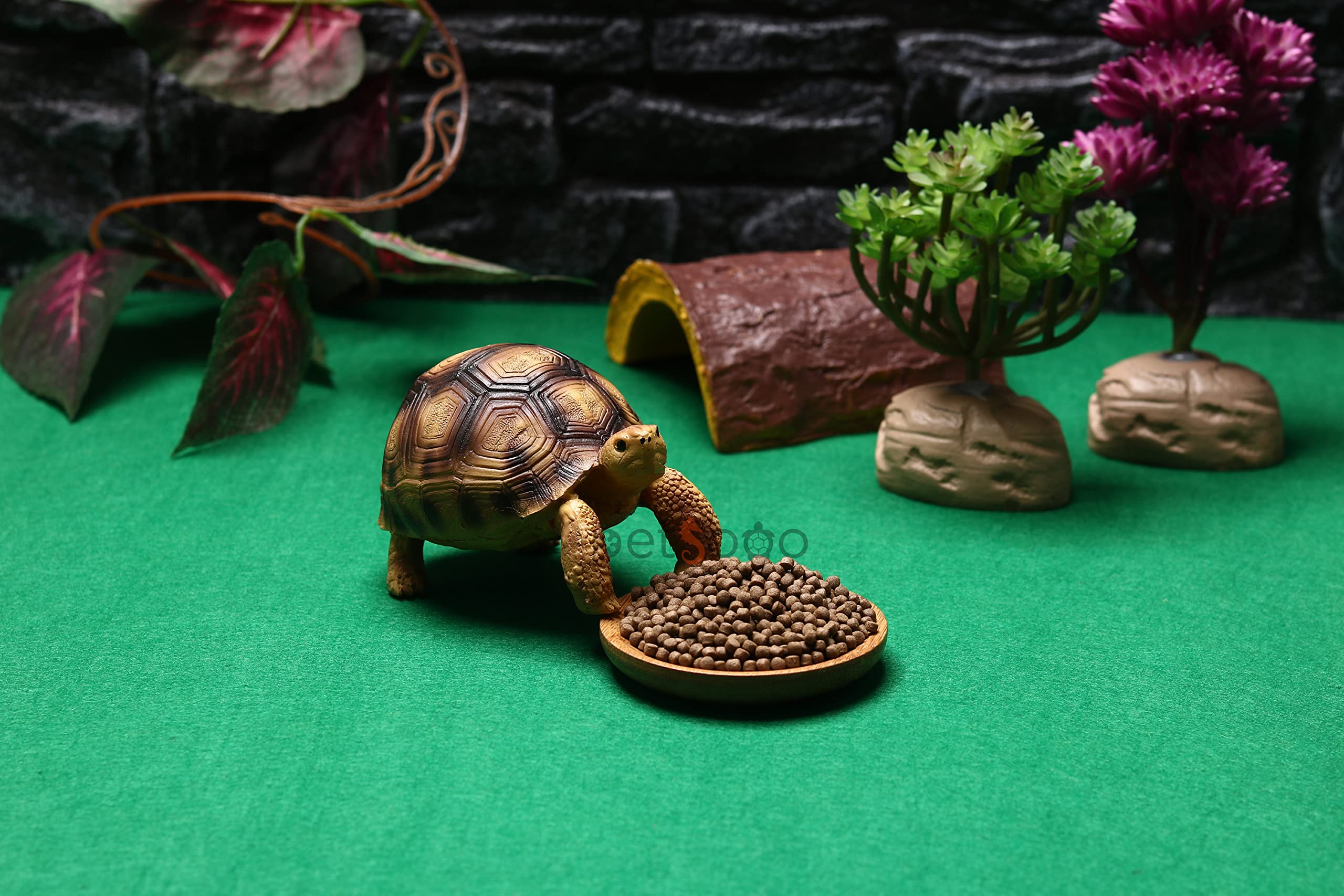 Moisturizing Reptile Carpet Fiber Terrarium Liner Mat Climbing Carpet for Lizard Chamelon Turtle Snake Bearded Dragon (120 * 60cm)