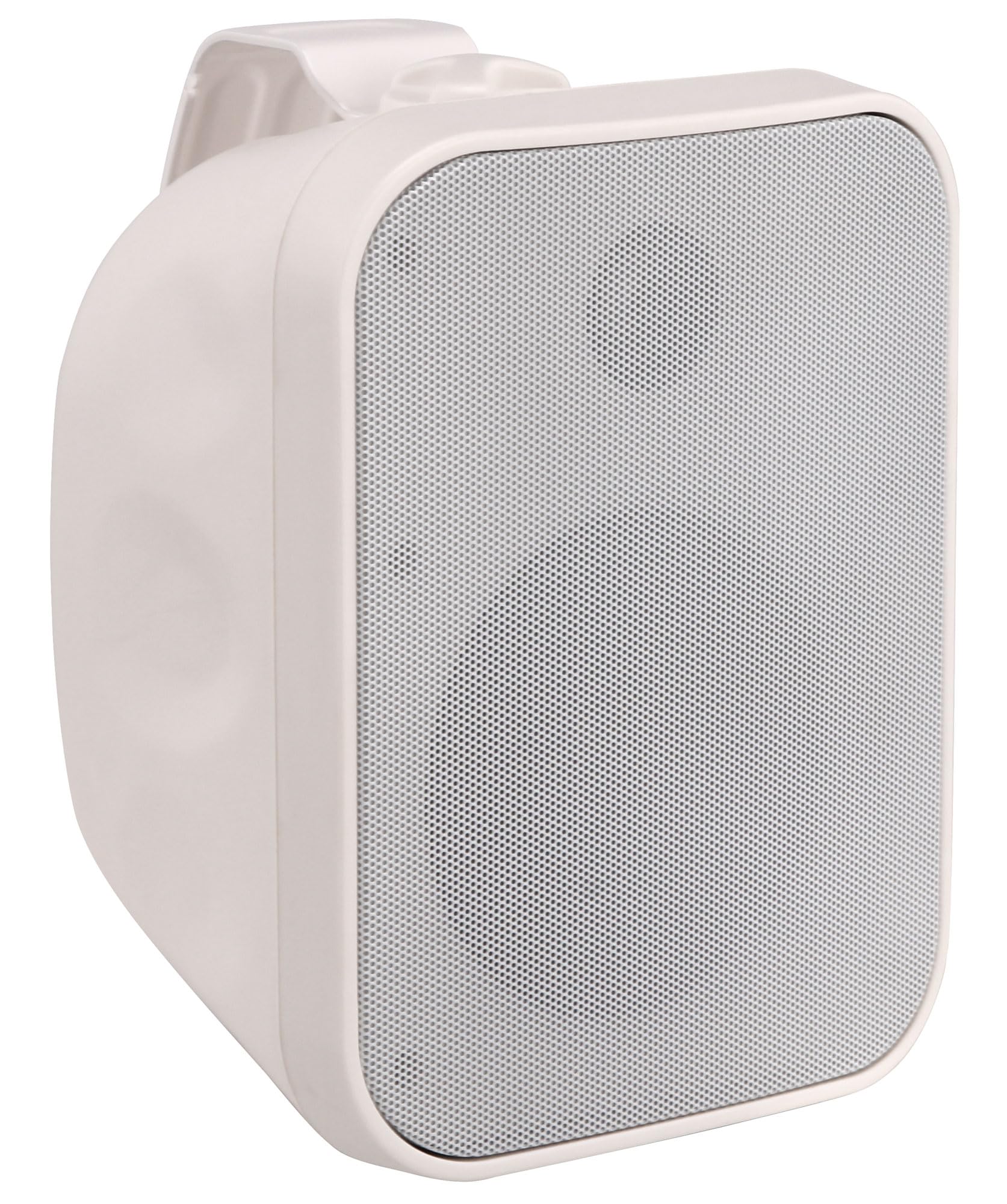 Pronomic OLS-5 WH Enceinte DJ PA Outdoor pour Jardin, terrasse, Restaurant (80 Watts, Indice de Protection IP56, 8 Ohms, woofer 5,25") Blanche