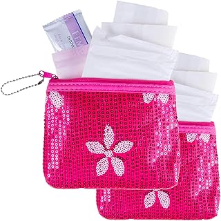 First Period Kit to-go! (Period Starter Kit with Organic Pads) - 2 Pack (Pink)