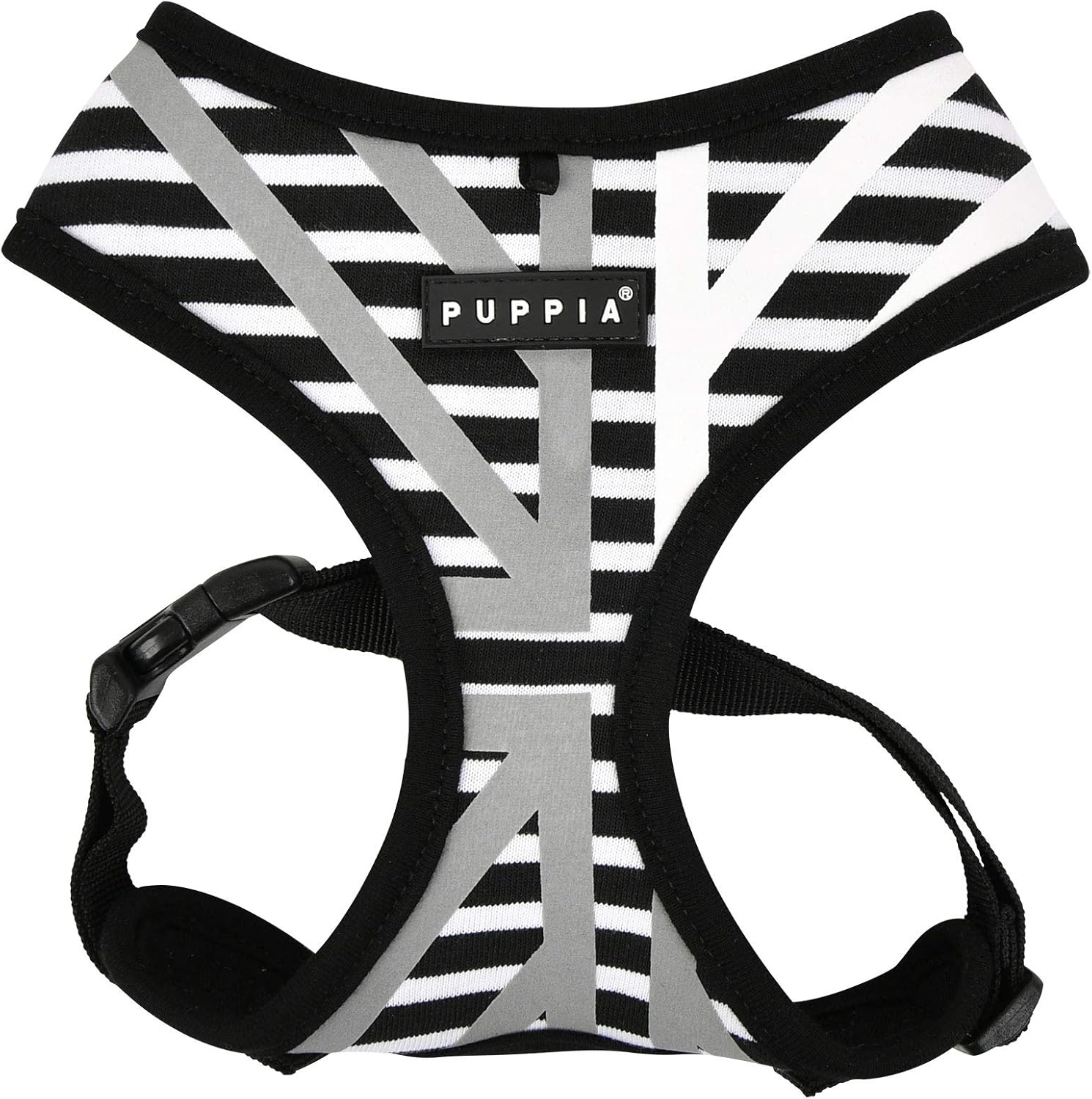 Puppia Briton Harness A - Black - S