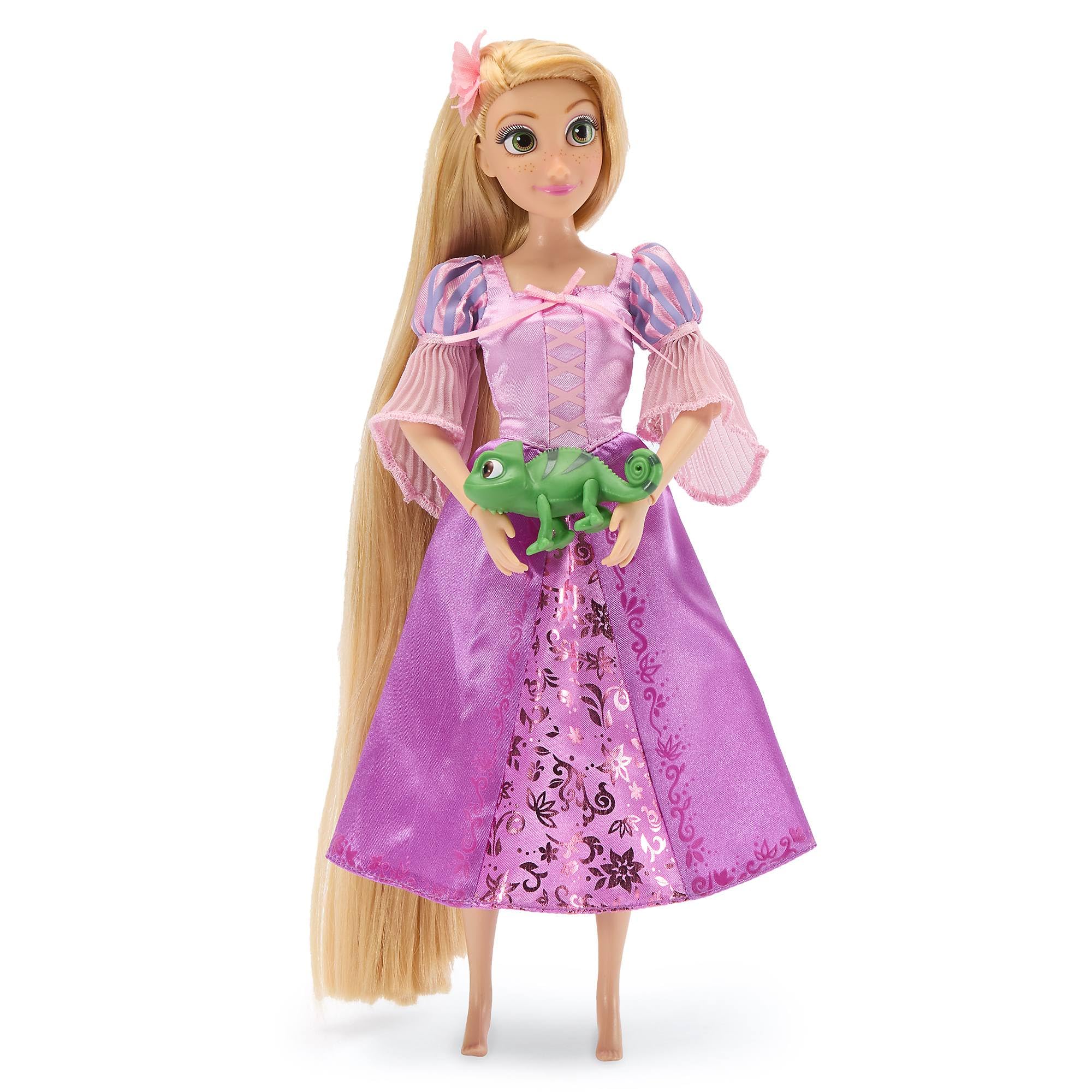 Disney Store Official Rapunzel Classic Doll for Kids, Tangled, 30cm/12”, Fully Posable Toy with Beautiful Gown & Surprise Character Friend - Suitable for Ages 3+ — image 1