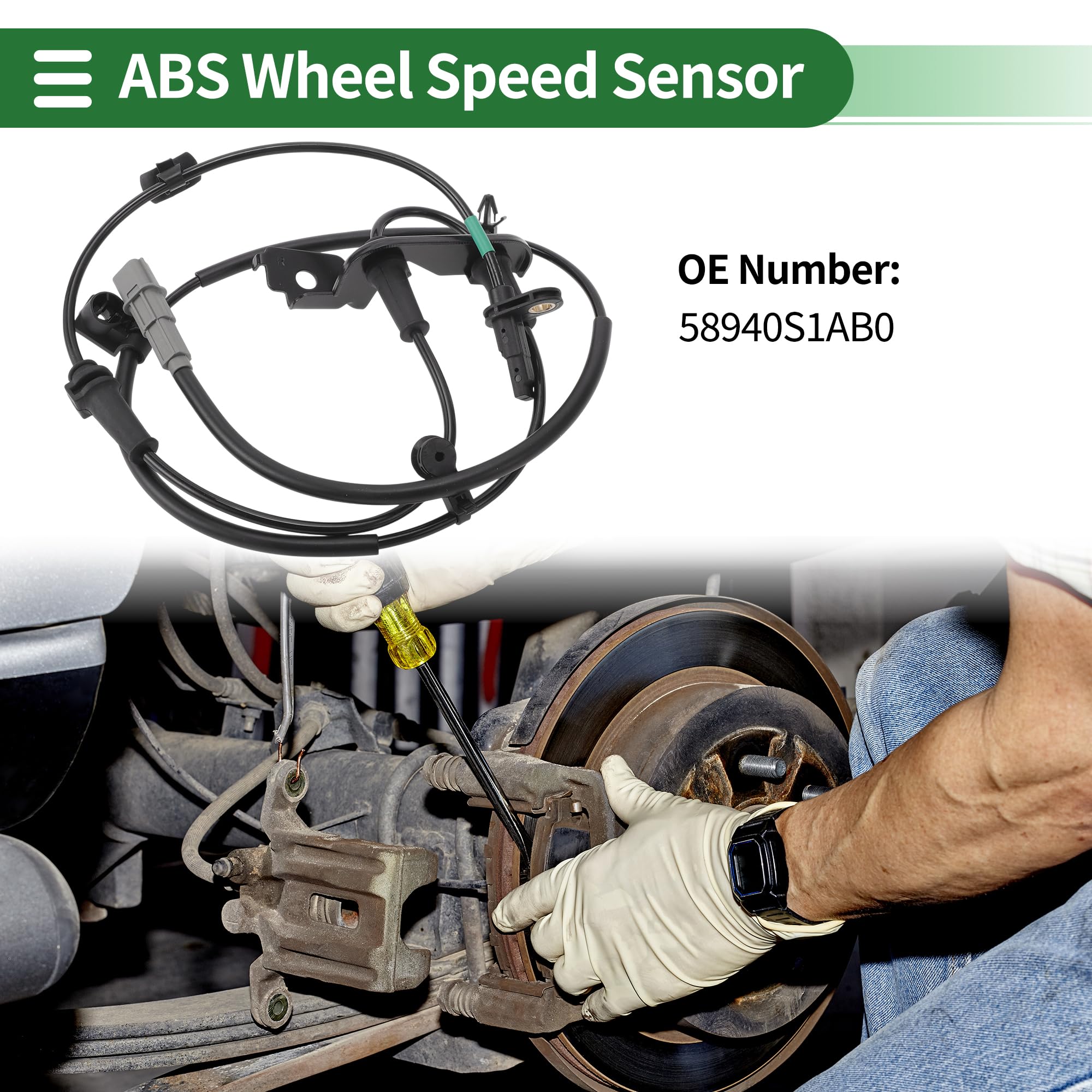 Amazon.com: VekAuto ABS Wheel Speed Sensor ABS Sensor Anti-lock