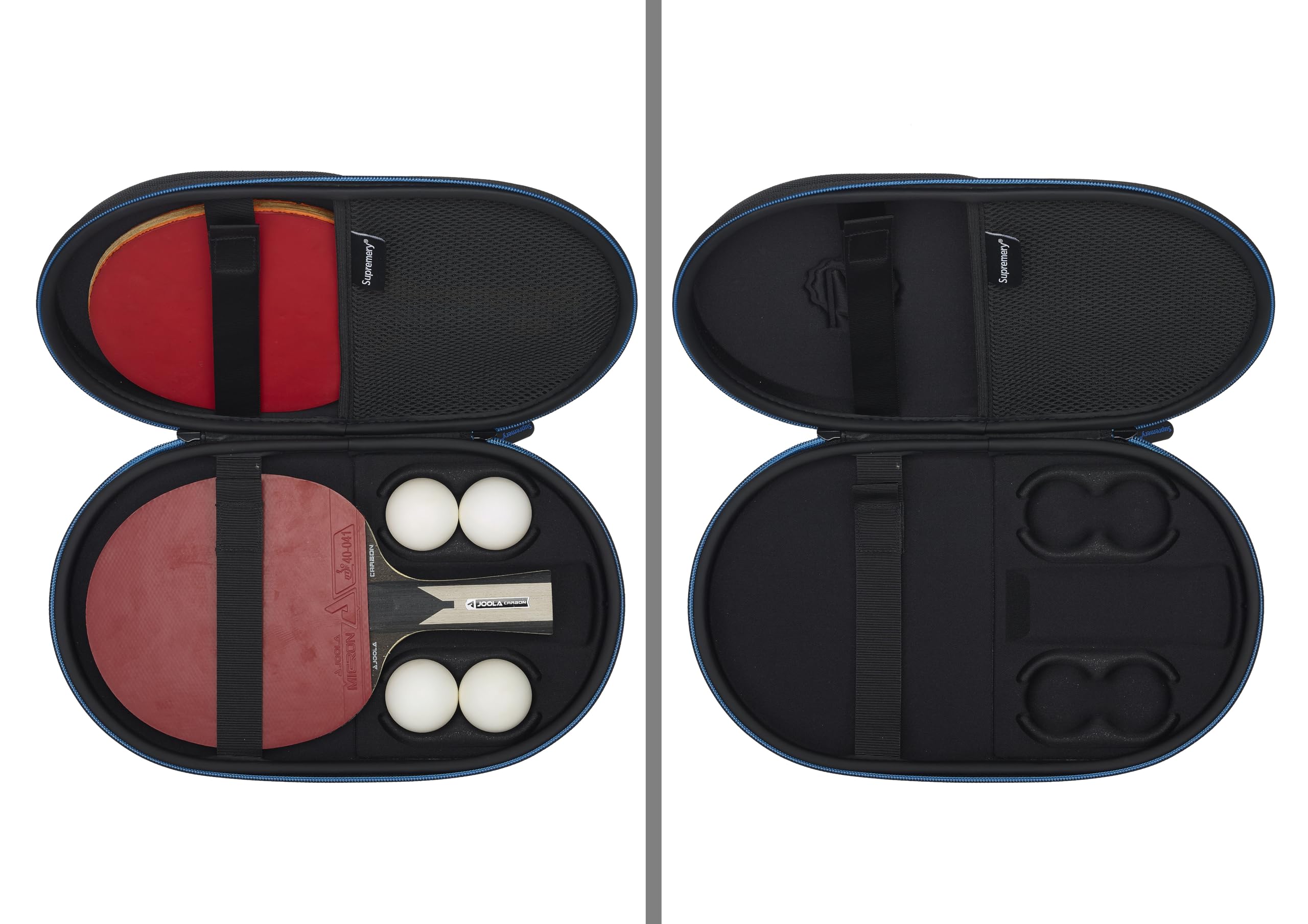 Borsa per racchette da ping pong Ping Pong Custodia adatta per 2 racchette e 4 palline (solo borsa)